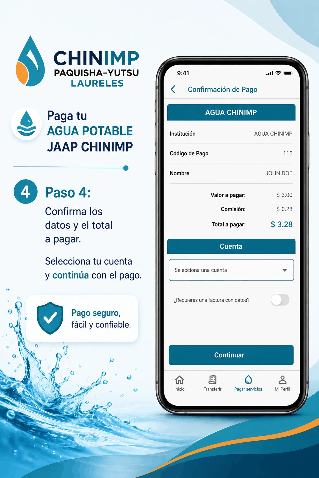 Paso 4: Confirma y realiza el pago